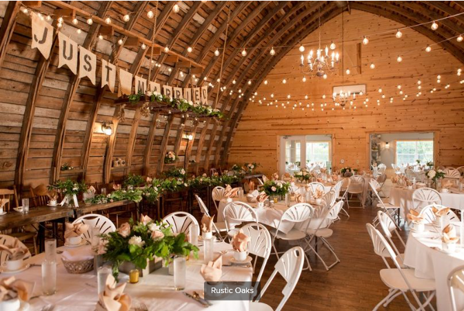 Rustic Oaks - Fargo Wedding Venues